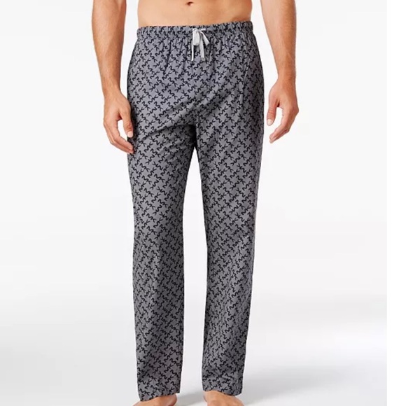 Michael Kors Men’s Loungewear Logo Black/Grey Pants Size XL NWT - Picture 1 of 4